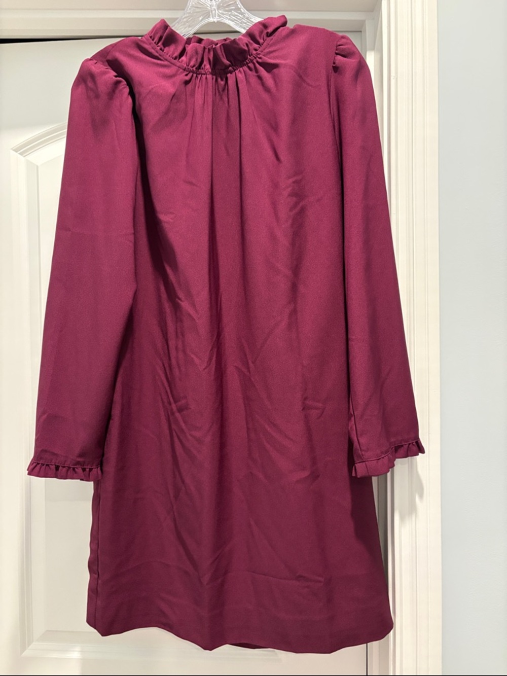 J. Crew Factory Ruffle Trim Dress